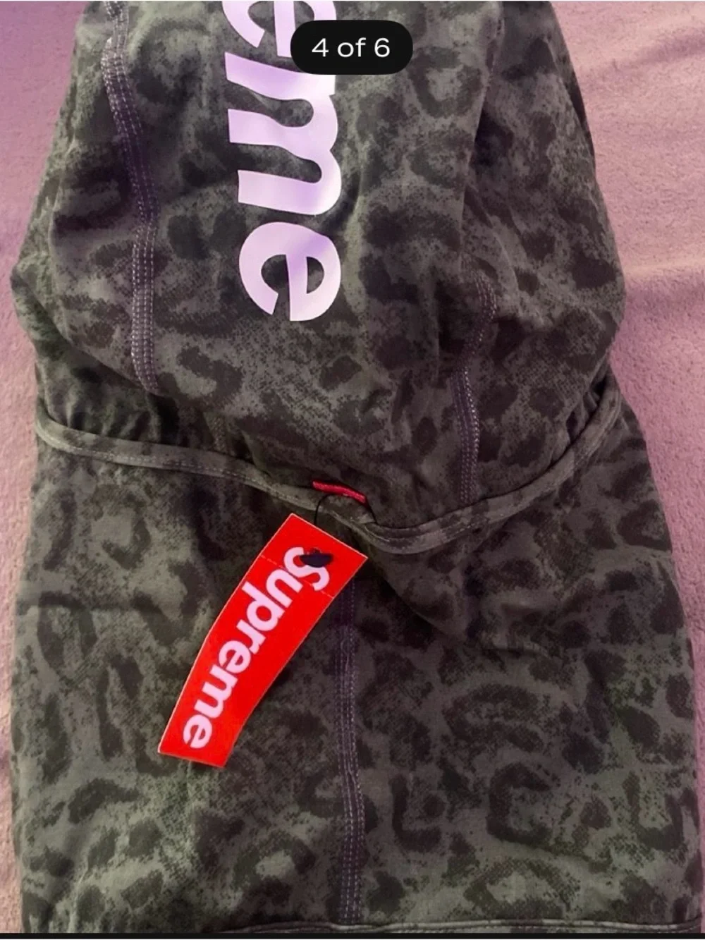 Supreme Heat Reactive Leopard Balaclava